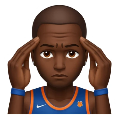  new york knicks facepalming sticker