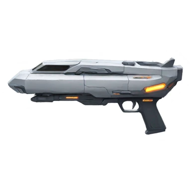 futuristic railgun sticker
