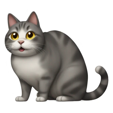 cat farting sticker