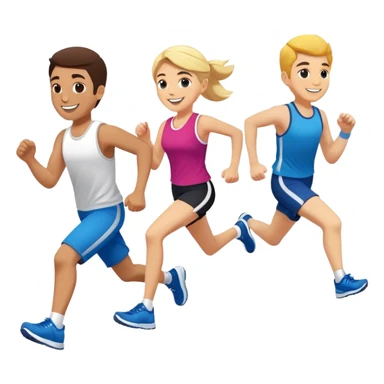 fun run 4 mobile game sticker