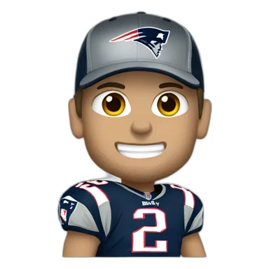  Tom Brady sticker