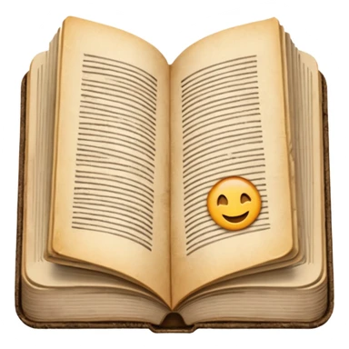 libro aperto no facce sticker