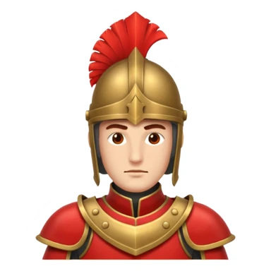 Palace Guard – red plume helm sticker