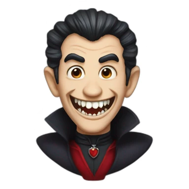 Noteeth dracula sticker