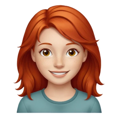 Garota ruiva sticker