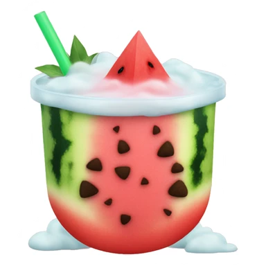 watermelon slushy sticker