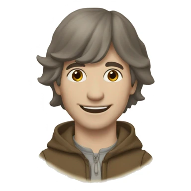 Bourriquet heureux sticker