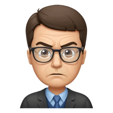 an angry teacher sticker