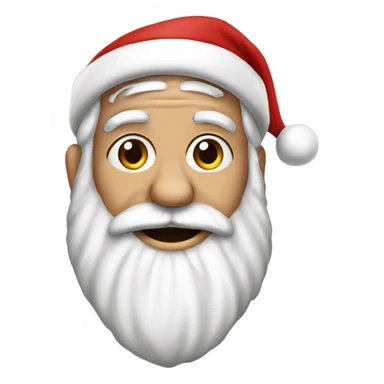 Jewish Santa clause   sticker