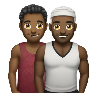 Ruby player with Fijian friend sticker