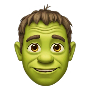 skinny shrek sticker