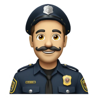 Payaso policía  sticker