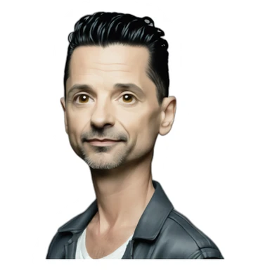 dave gahan young sticker