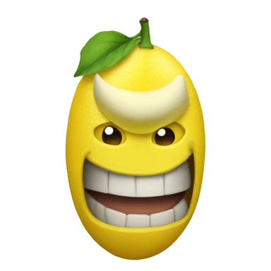 muscle lemon sticker