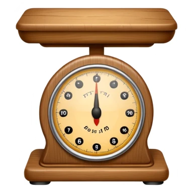 Make a scale in law school emoji symbol in color brown sticker