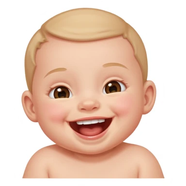 Bébé qui rigole sticker