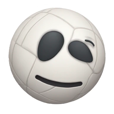 Tired volly ball sticker