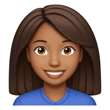 K-Ci Hailey with dark brown hair sticker