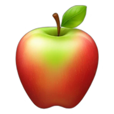 Logo Apple réaliste sticker