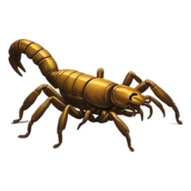 Scorpion sur un bélier sticker