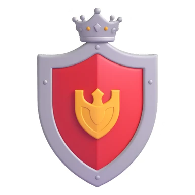 Professional security services logo, featuring a shield and a guard icon. sticker