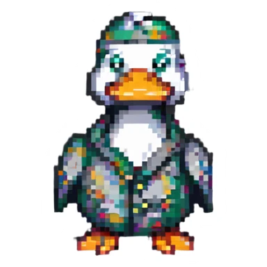 duck with duct tape sticker