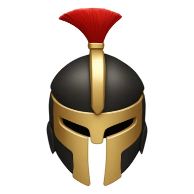 spartan emojis for twitch, gold black red sticker