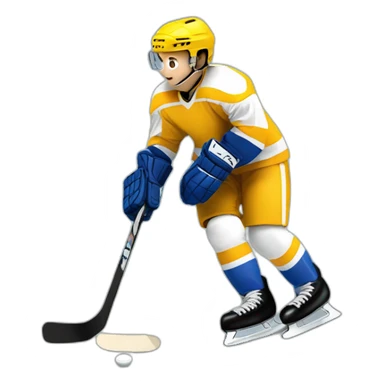 porteria hockey patines sticker