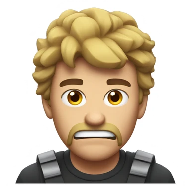 Mr. Beast angry sticker