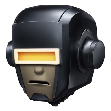 Void Obsidian variant DaftPunk-style robot talk box sticker
