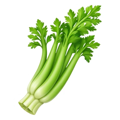 fresh green celery stalk sticker