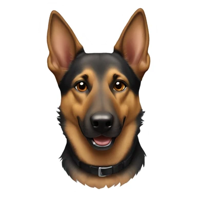 australian kelpie german shepherd dog sticker
