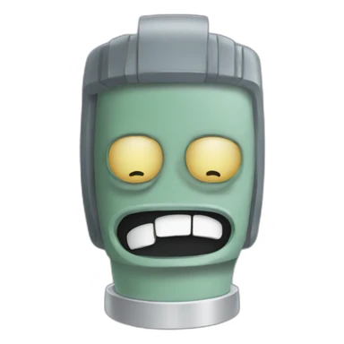 bender from Futurama sticker
