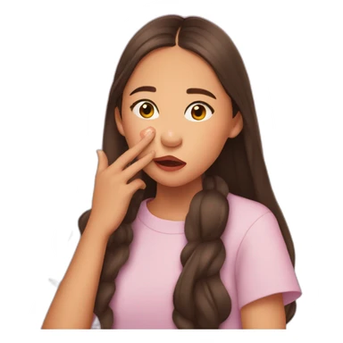 Olivia Rodrigo air kiss sticker