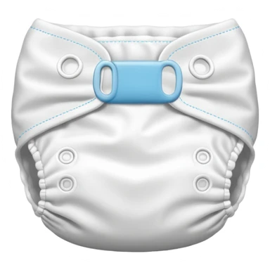 1 diaper very plain sticker