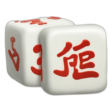 mah-jong declarer sticker