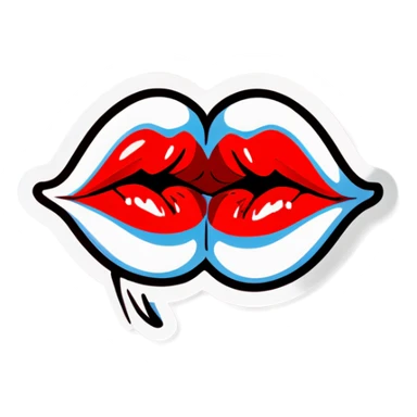 Kisses  sticker