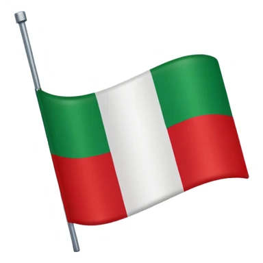 italian flag sticker