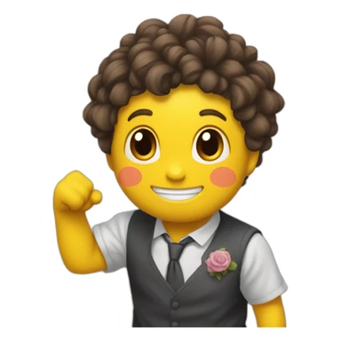 Pickachu qui fait un doigt d'honneur sticker