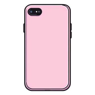 pink gothic smartphone sticker