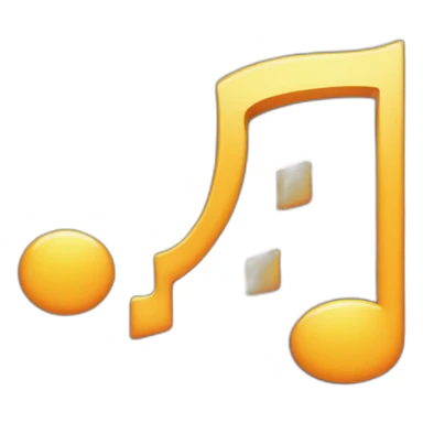 quarter note that appears when "super-liking" a song sticker