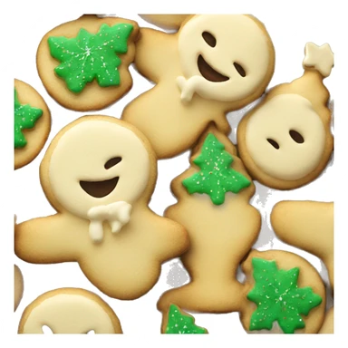 Christmas sugar cookie  sticker