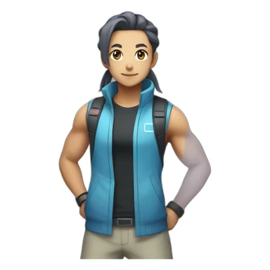 Bea Pokemon Gym Leader sticker