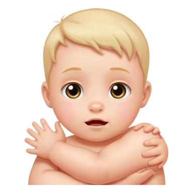 Baby want hug  sticker