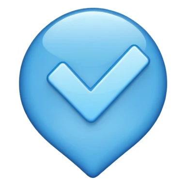 I want to make a what’s app blue tick mark emoji sticker