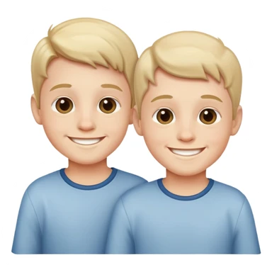 Twin boys  sticker