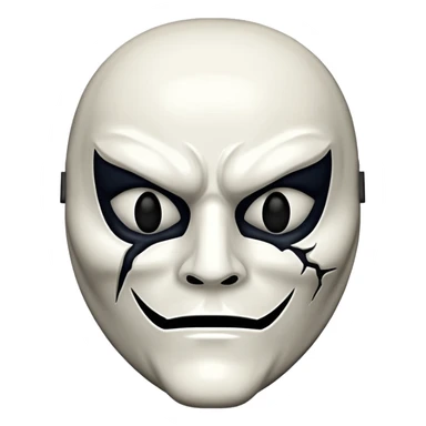 Scary  Mask sticker