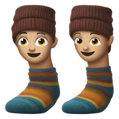 slouch socks sticker