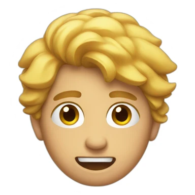 happy, confused sticker