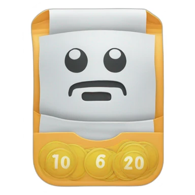 lotto ticket sticker